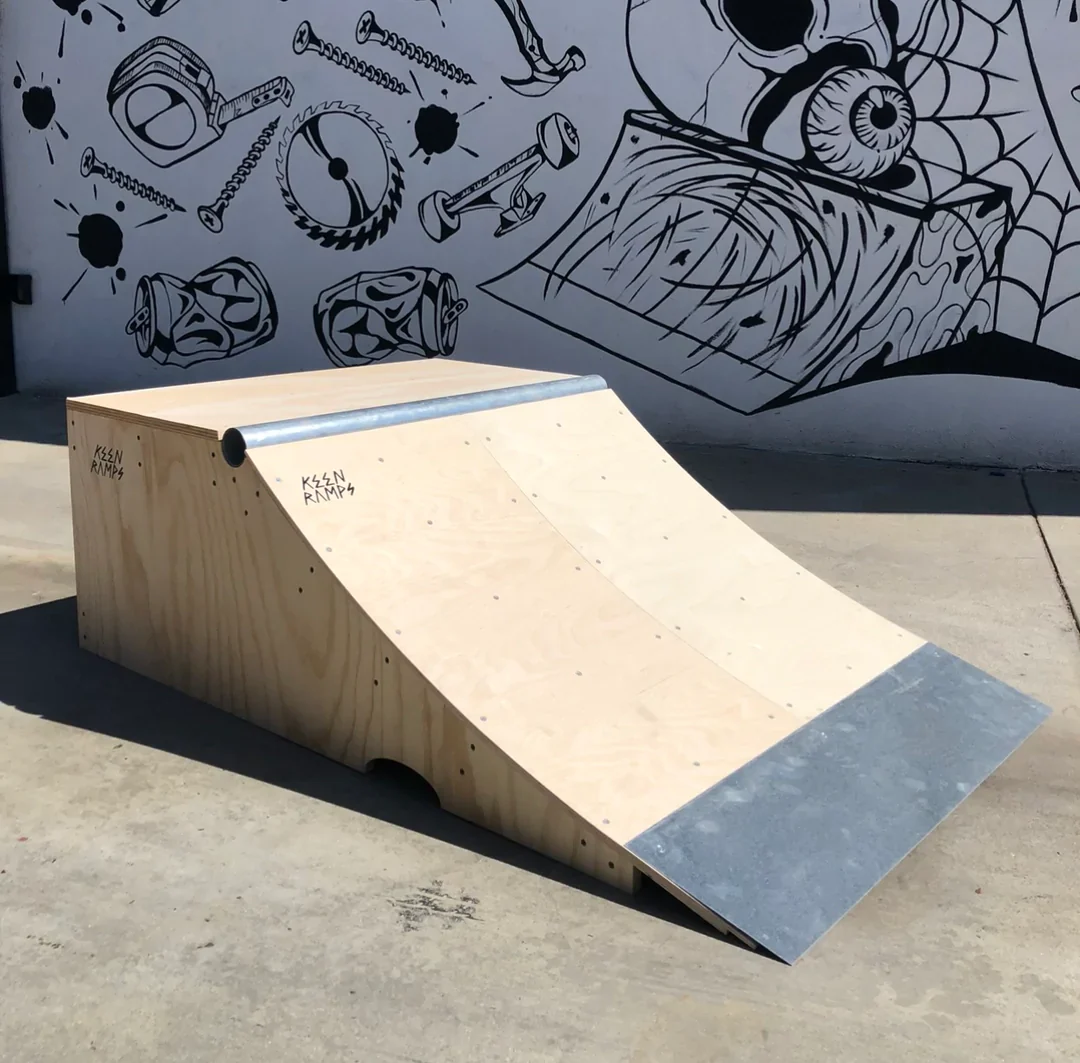 Keen Ramps 18" x 3' Quarter Pipe - Image 2