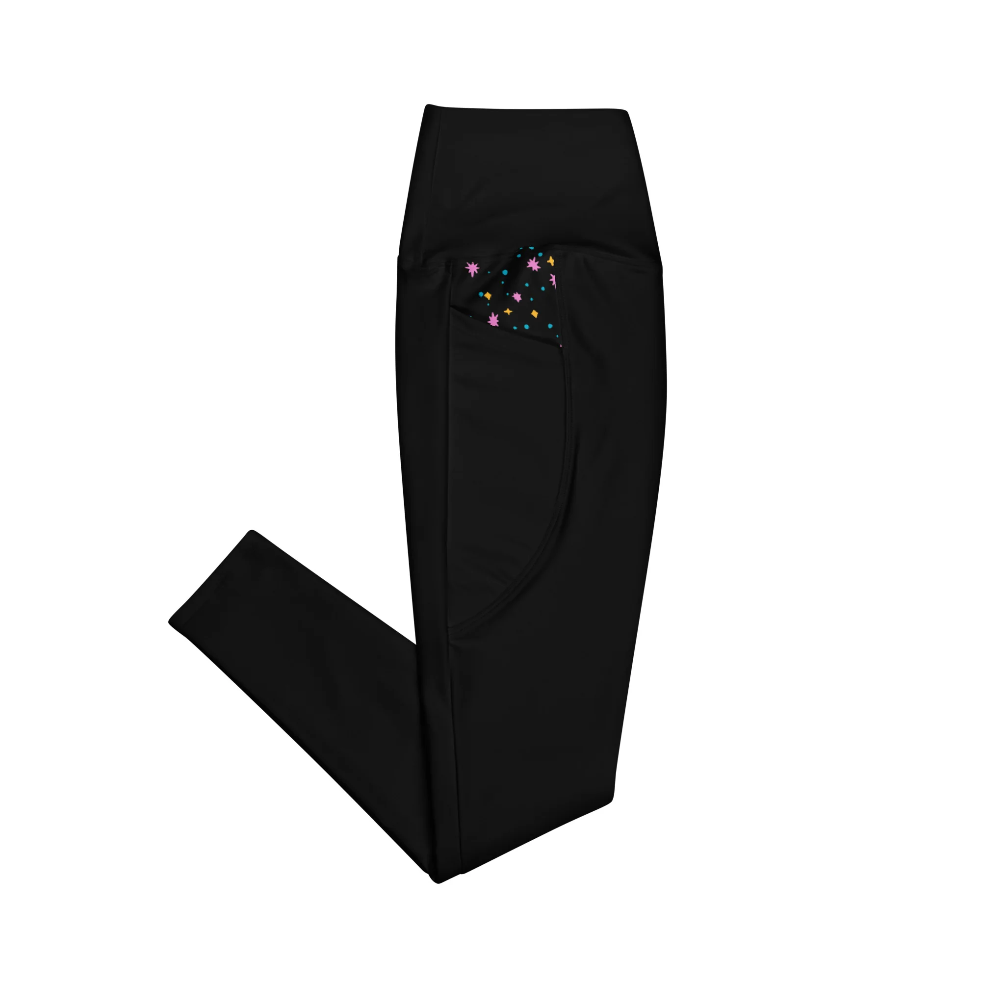 Pigeon's Skate Leggings with Pockets - BLACK - Image 12