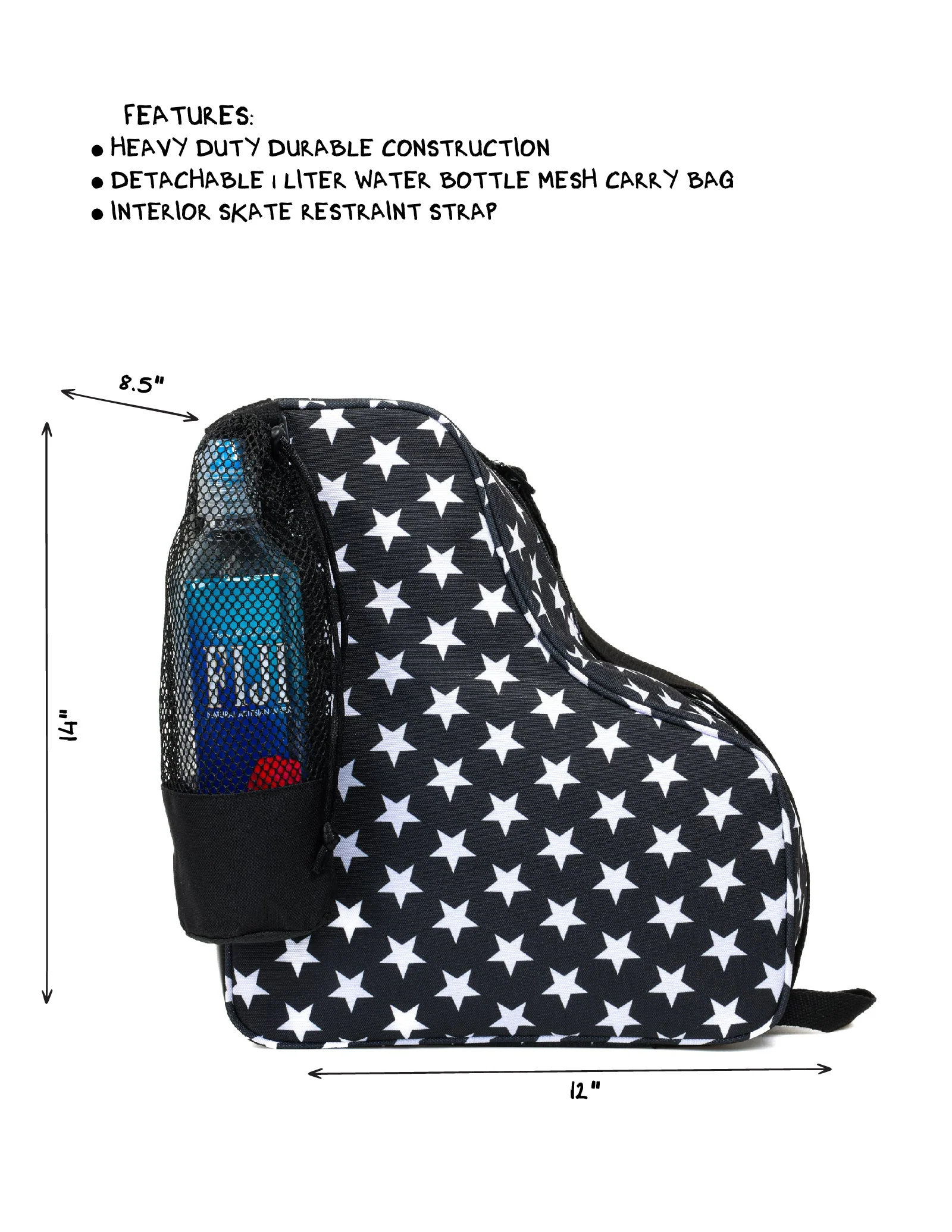 Roller Skate Bag | Black Star - Image 4