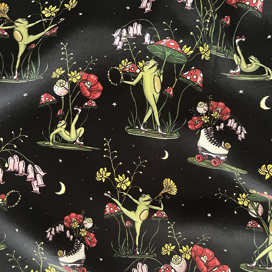 Skate Crop Button Up - LILY FROG