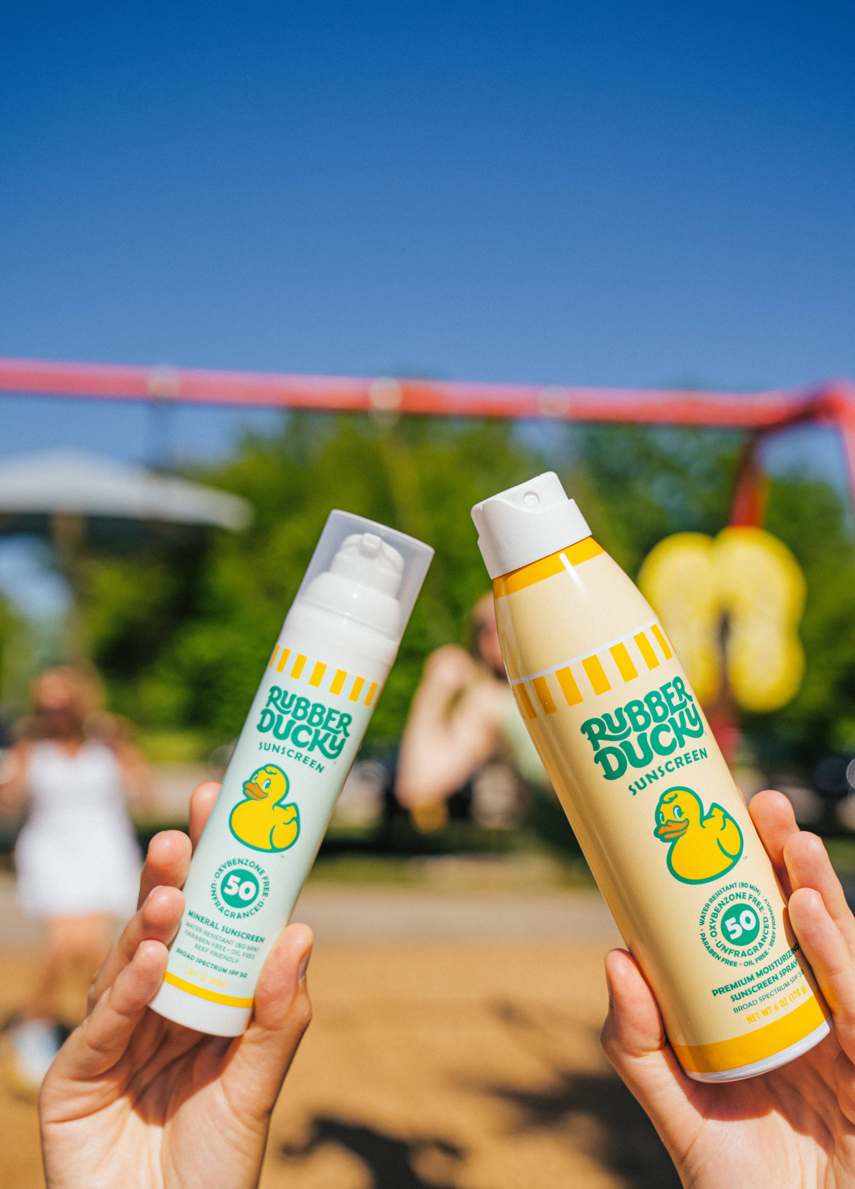 Rubber Ducky SPF 50 Sunscreen Spray - 6 oz Clear - Image 8
